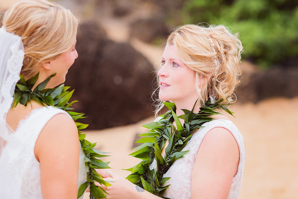 LGBTQ wedding on Maui