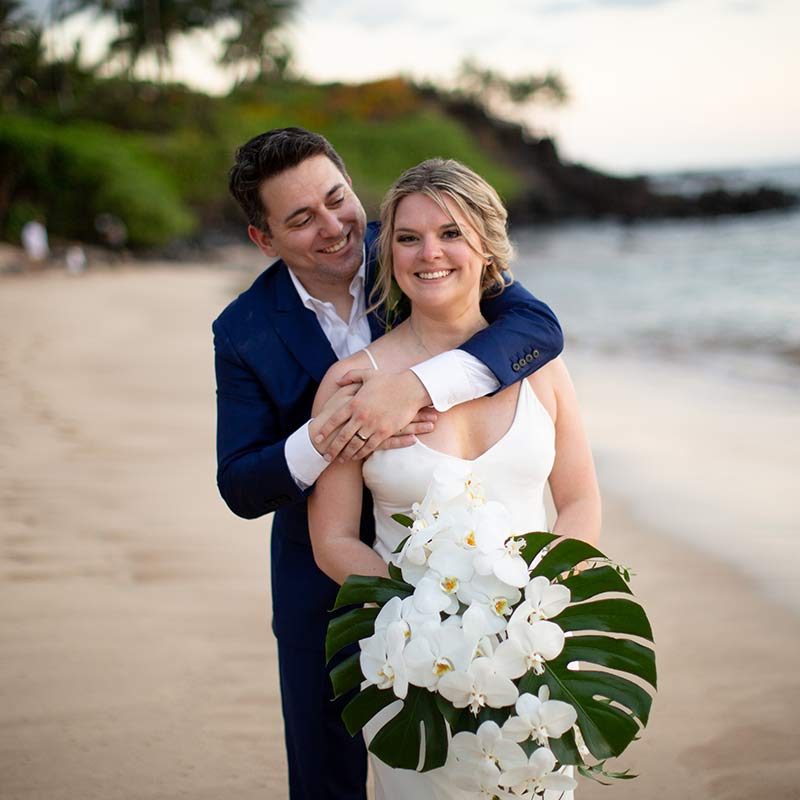 tailored hair and makeup services for maui elopement