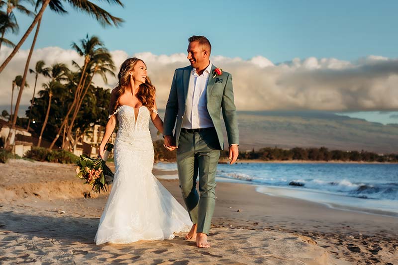 destination wedding in maui hawaii hair and makeup